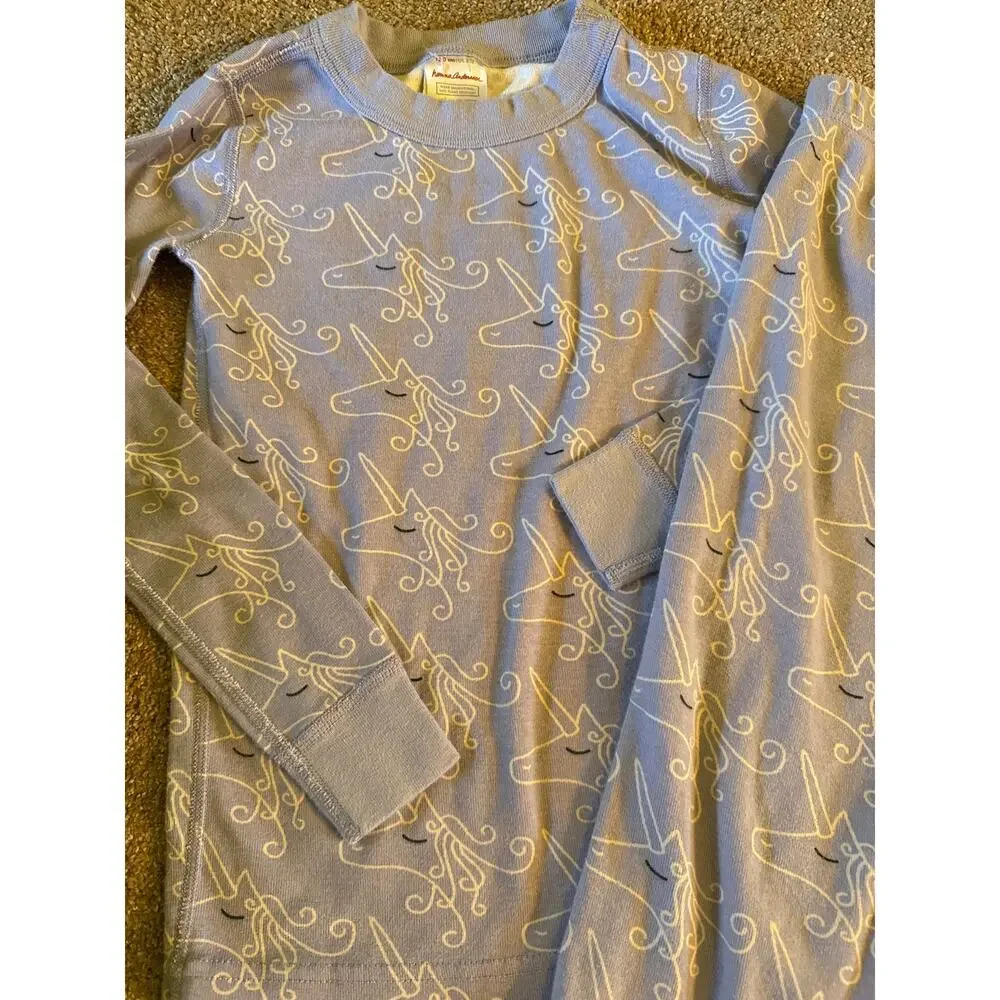 HANNA ANDERSSON unicorn pajama set - size 6-7